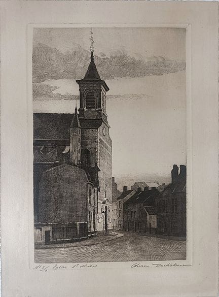 Olivier Duchâteau (1876-1939) - «Chiesa di San Nic