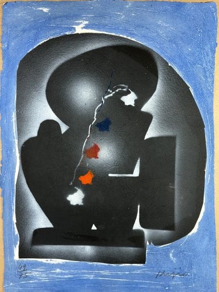 Ladislas Kijno (1921-2012). Composition abstraite.