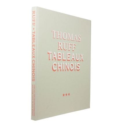 Ruff Thomas Tableaux chinois. Koenig, 2022. Thomas