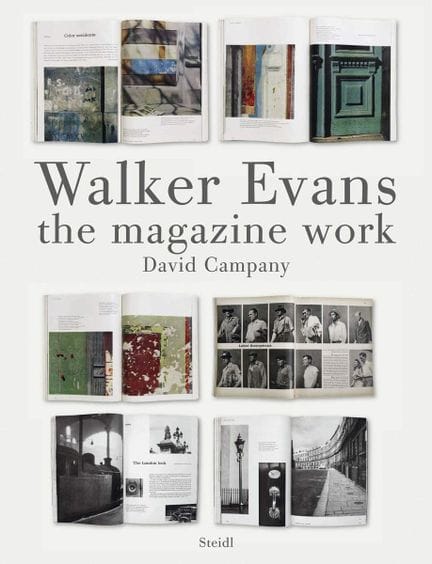 Evans Walker The Magazine Work. Ce livre magnifiqu