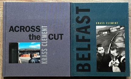 Clement Krass lot de 2 livres : Across the Cut. RR