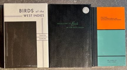 Simon Taryn Lot with 3 books: Birds of the West In