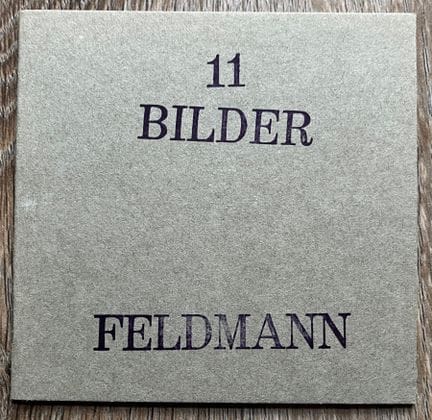 Feldmann Hans-Peter 11 Bilder (Knees)
Chez l'auteu
