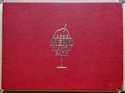 Parr Martin Kassel Menu. Kasseler Fotografie Festi
