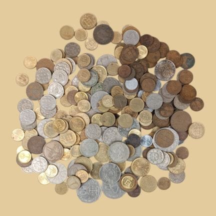 LOT DE PIÈCES DE MONNAIE  environ 230 pièces portu