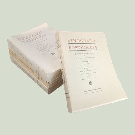 J. LEITE DE VASCONCELOS. PORTUGUESE ETHNOGRAPHY Li