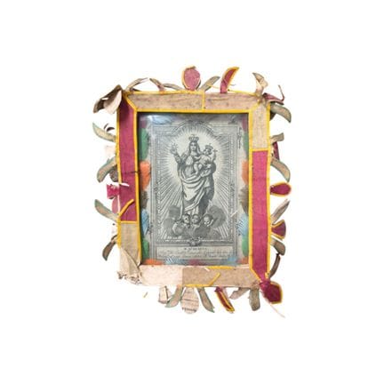 "NOSSA SENHORA DA GUIA" PRINT with a paper frame, 