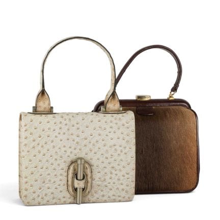 BORSE VINTAGE - Borse vintage in pelle: una bianca