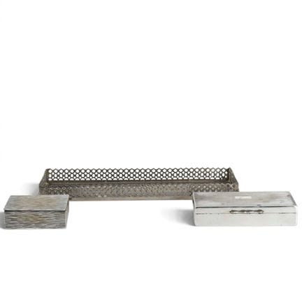 SET DECORATIVO - Set composto da due scatole e un 