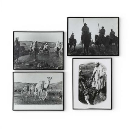 FOTOGRAFIE DEI POPOLI AFRICANI - Serie di quattro 