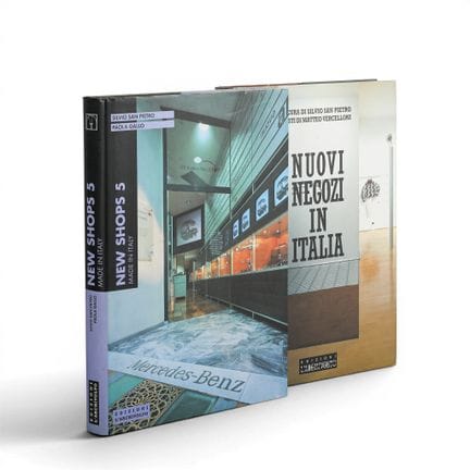 ARCHITETTURA E DESIGN - NEGOZI - Set di due libri: