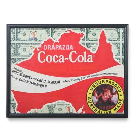 MANIFESTO PUBBLICITARIO “The Coca-Cola Kid” – Mani