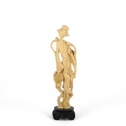 SCULTURA IN STILE ORIENTALE - Scultura in marfinit