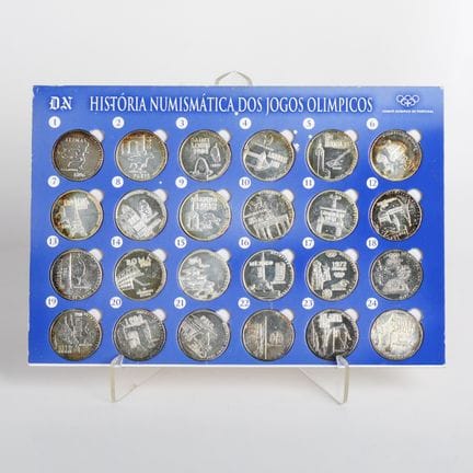 STORIA NUMISMATICA DEI GIOCHI OLIMPICI - Collezion