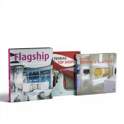 ARCHITETTURA MODERNA - NEGOZI - Set di tre libri: 