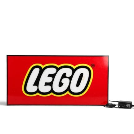 LIGHT BOX "Lego" - Insegna pubblicitaria luminosa 