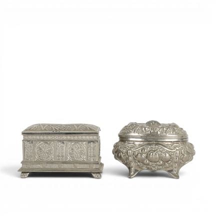 SCATOLA PER GIOIELLI - Set di due scatole per gioi