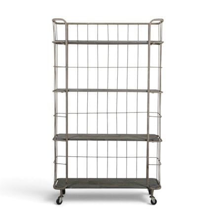ESPOSITORE INDUSTRIALE CON RUOTE - Espositore in m