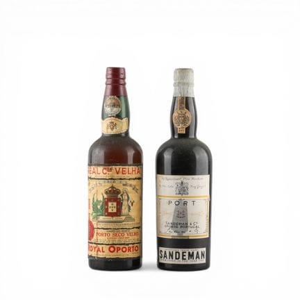 PORTWEINE – Set mit zwei Portweinen: Real Companhi