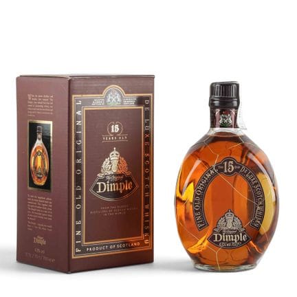 WHISKY DIMPLE – Flasche Dimple Whisky, „Fine Old O