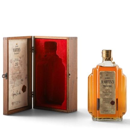 WHISKY JAMES MARTIN'S – 20 JAHRE ALT – Eine Flasch