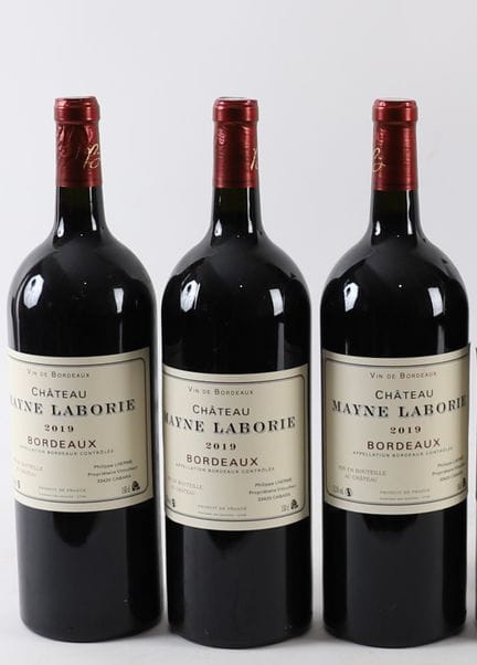 3 MAGNUMS Château Mayne Laborie 2019 Bordeaux
Good