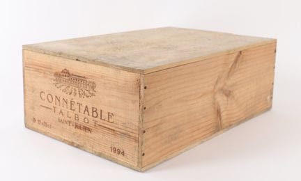SCATOLA DA 12 BOTTIGLIE CONNÉTABLE TALBOT SAINT-JU