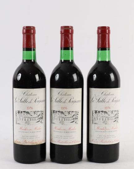 3 bottiglie di Château la Salle de Poujeaux del 19