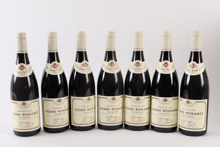 7  bottles of VOSNES-ROMANEE LES SUCHOTS 2015,

Bo