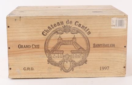 CASE OF 6 BOTTLES OF CHÂTEAU CANTIN GRAND CRU ST. 