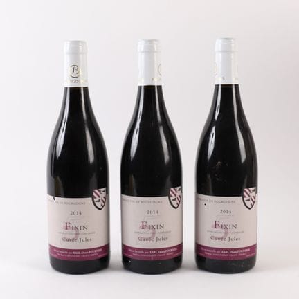 3 bottiglie di FIXIN CUVÉE JULES 2014
Denis Fourni