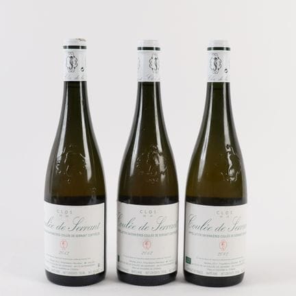 3 Bottles of CLOS DE LA COULÉE DE SERRANT 2012
Nic