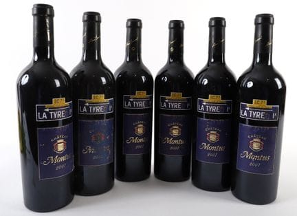 6 Bottles CHÂTEAU MONTUS LA TYRE 2007
Madiran, 
Go