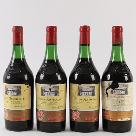 4 Bottles of CHÂTEAU MONBOUSQUET
Saint-Émilion Gra
