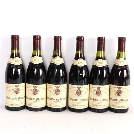 6 bottiglie di Chambolle Musigny Amiot-Bertrand 19
