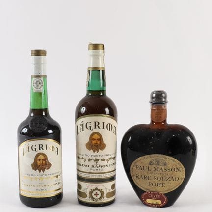 3 bottiglie, di cui:
- 1 bottiglia di PORTO PAUL M