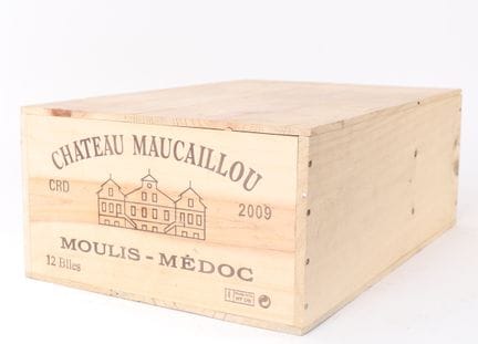 SCATOLA DA 12 BOTTIGLIE CHÂTEAU MAUCAILLOU MOULIS 