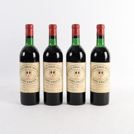 4 bottiglie di Château Pavie Macquin Saint-Émilion