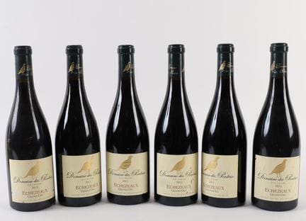 6 Bottles of ECHEZEAUX GRAND CRU 2011
Domaine des 