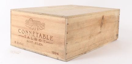 SCATOLA DA 12 BOTTIGLIE CONNÉTABLE TALBOT SAINT-JU