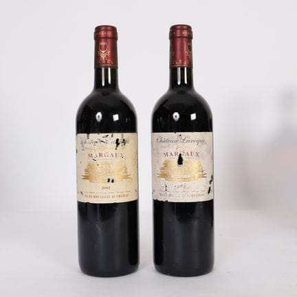 2 bottiglie di Château laroque, grandi vini di Bor