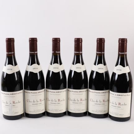 6 Bottles of CLOS DE LA ROCHE GRAND CRU 2016
Domai