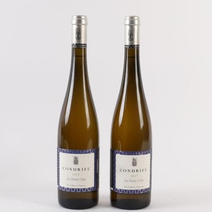 2 bottles of CONDRIEU LA PETITE CÔTE 2016 and 2017