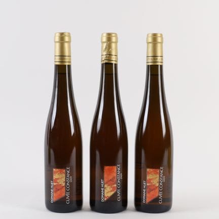3 bottles of VOUVRAY CUVÉE CONSTANCE 2009, demi 
D