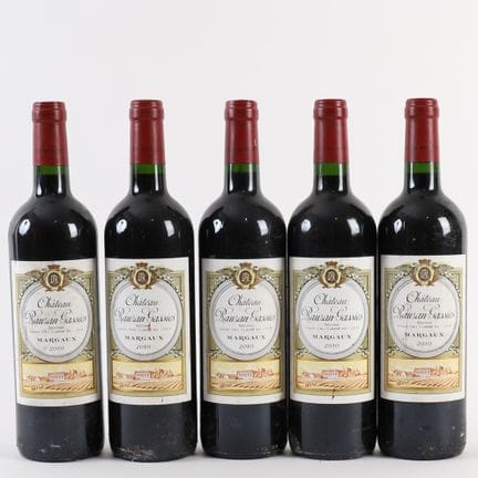 5 bottiglie di CHÂTEAU RAUZAN GASSIES 2010
2° Gran