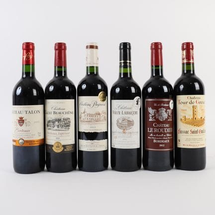 6 bottiglie di Bordeaux
- 1 bottiglia Château Le R