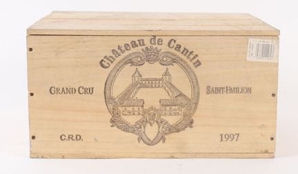CASE OF 6 BOTTLES OF CHÂTEAU CANTIN GRAND CRU ST. 