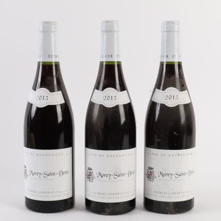 3 bottles of MOREY SAINT DENIS 2013
Georges Lignie