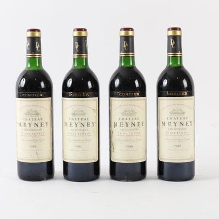 4 bottles CHÂTEAU MEYNEY CRU BOURGEOIS SAINT-ESTEP