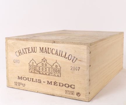 CASE OF 12 BOTTLES CHÂTEAU MAUCAILLOU MOULIS MÉDOC